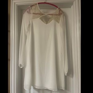 Bcbgeneration xs white dress